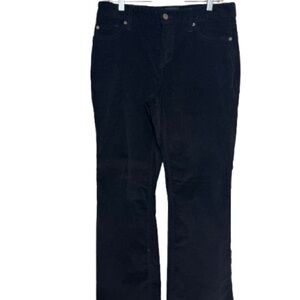 The Limited Women's Black corduroy Straight Leg Jeans